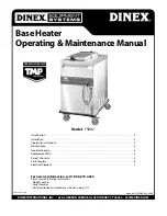 Dinex TSBH2 Operating & Maintenance Manual предпросмотр