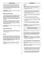 Preview for 2 page of Dinex TSBH2 Operating & Maintenance Manual