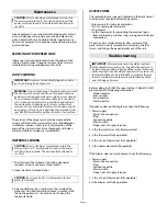 Preview for 4 page of Dinex TSBH2 Operating & Maintenance Manual