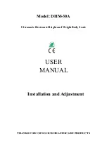 Preview for 1 page of Dingheng DHM-30A User Manual