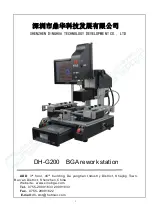 Preview for 1 page of Dinghua DH-G200 Manual