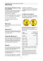 Preview for 7 page of DINGLI JCPT2223RT Operators Manual With Maintenance Information