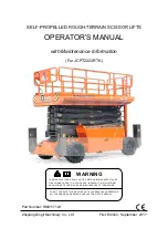 DINGLI JCPT2223RTA Operators Manual With Maintenance Information preview