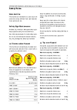 Preview for 6 page of DINGLI S0608E Operators Manual With Maintenance Information