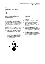 Preview for 71 page of DINGLI S0608E Operators Manual With Maintenance Information