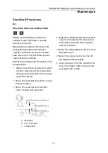 Preview for 81 page of DINGLI S0608E Operators Manual With Maintenance Information