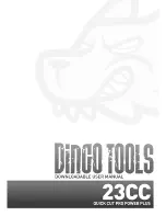 Dingo Tools Quick Cut Pro Power Plus 23CC User Manual preview