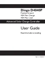 DINGO D4040P User Manual preview