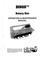 Preview for 15 page of DINGO K9-3 Operation & Maintenance Manual