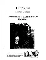 Preview for 41 page of DINGO K9-3 Operation & Maintenance Manual