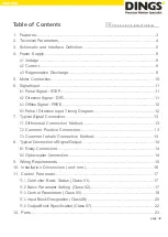 Preview for 2 page of Dings DS-OLS8-FRS4 Technical Manual