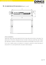 Preview for 16 page of Dings DS-OLS8-FRS4 Technical Manual