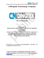 Предварительный просмотр 2 страницы Dingtek DF702 Configuration Manual