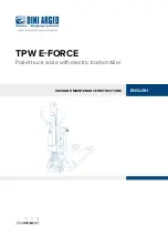 Preview for 1 page of Dini Argeo TPW E-FORCE User And Maintenance Instructions