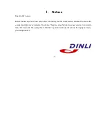 Preview for 2 page of Dinli DL-100CC Owner'S Manual