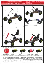 Preview for 3 page of DINO CARS Speedy-Junior Assembly Instructions