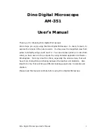 Dino AM-351 User Manual preview