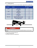 Предварительный просмотр 37 страницы Dinolift DINO  210XTB II Operating Instructions Manual