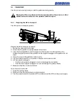 Предварительный просмотр 43 страницы Dinolift DINO  210XTB II Operating Instructions Manual