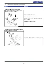 Preview for 47 page of Dinolift DINO 260XTD Maintenance Instructions Manual