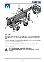 Предварительный просмотр 55 страницы Dinolift DINO 280RXT Operating Instructions Manual