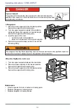 Предварительный просмотр 58 страницы Dinolift DINO 280RXT Operating Instructions Manual