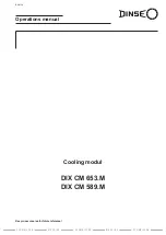 DINSEO DIX CM 653.M Operation Manual preview