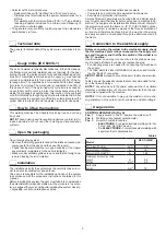 Preview for 3 page of DINSEO DIX GO 1206.M Operation Manual