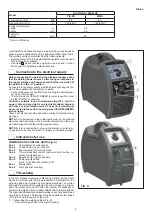 Preview for 4 page of DINSEO DIX TIG GO 1406.M HF Operation Manual