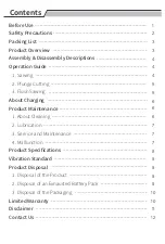 Preview for 2 page of DINSHARE JC-303 User Manual