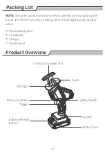 Preview for 5 page of DINSHARE JC-303 User Manual