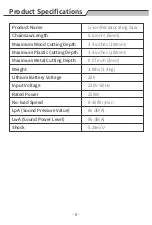 Preview for 10 page of DINSHARE JC-303 User Manual