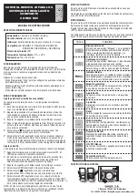 Предварительный просмотр 1 страницы DINUY CO REG R05 Instruction Manual