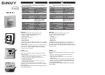 DINUY KNX DM KNT 003 Instruction Manual preview