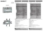 Preview for 1 page of DINUY KNX RE KNT 008 Instruction Manual