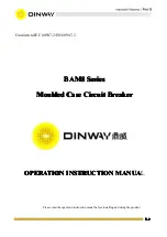 Preview for 2 page of DINWAY BAM8 Series Instruction Manual