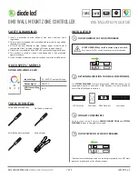 Preview for 1 page of DIODE LED DI-DMX-WIFI-WMUS-3Z-WH Installation Manual