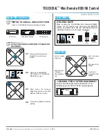 Preview for 2 page of DIODE LED TOUCHDIAL Installation Manual