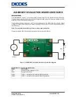 Diodes AL8400QEV1 User Manual предпросмотр