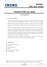 Diodes AP63201 User Manual preview