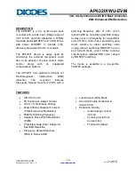 Diodes AP63201WU-EVM Manual preview