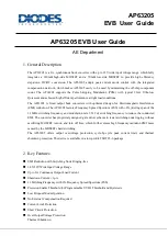 Preview for 1 page of Diodes AP63205 User Manual