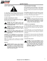 Предварительный просмотр 13 страницы Dion-Ag F41 Operator'S Manual