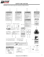 Предварительный просмотр 17 страницы Dion-Ag F41 Operator'S Manual