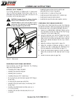 Preview for 23 page of Dion-Ag F41 Operator'S Manual