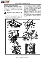 Preview for 34 page of Dion-Ag F41 Operator'S Manual