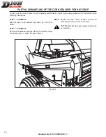 Предварительный просмотр 76 страницы Dion-Ag F41 Operator'S Manual