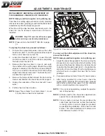 Preview for 136 page of Dion-Ag F41 Operator'S Manual