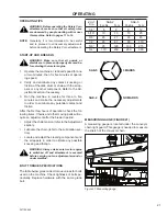 Preview for 21 page of Dion F67 Operator'S Manual