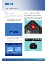 Preview for 4 page of Dion PSTB1AW09+ User Manual